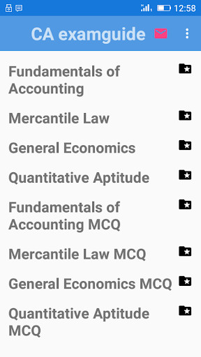 Run android online APK CA exam guide 2018-19 from MyAndroid or emulate CA exam guide 2018-19 using MyAndroid
