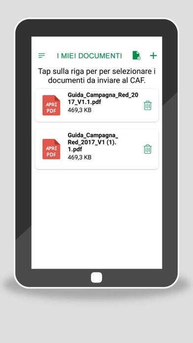 Emulate iPhone app CAF COLDIRETTI APP using MyAndroid
