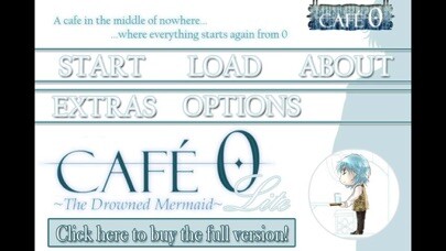 Emulate iPhone app CAFE 0 ~The Drowned Mermaid~ Lite using MyAndroid