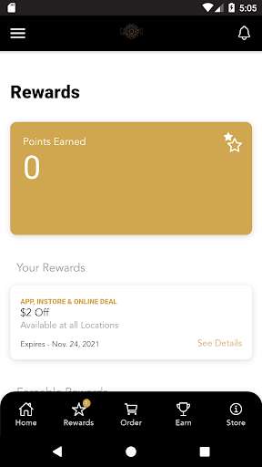 Run android online APK Cafe 641 Rewards from MyAndroid or emulate Cafe 641 Rewards using MyAndroid
