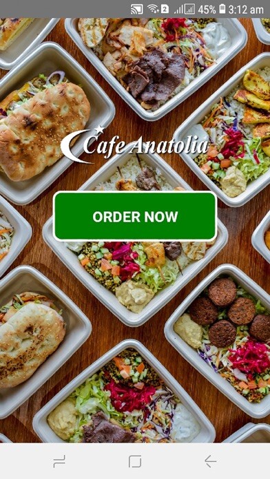 Emulate iPhone app Cafe Anatolia using MyAndroid Emulate iPhone app Cafe Anatolia using MyAndroid