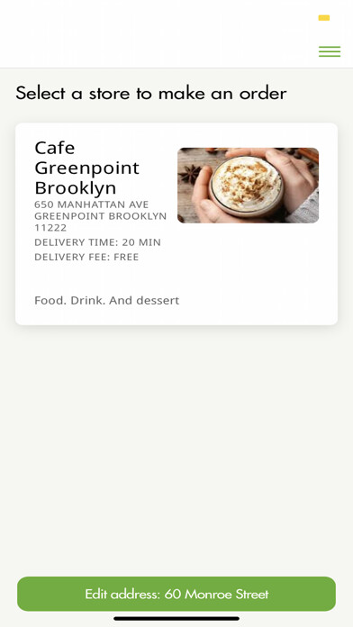 Emulate iPhone app Cafe Greenpoint using MyAndroid Emulate iPhone app Cafe Greenpoint using MyAndroid