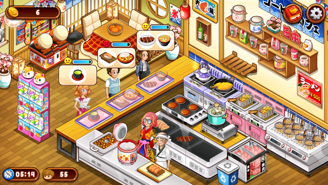 Emulate iPhone app Cafe Panic: Cooking games using MyAndroid Emulate iPhone app Cafe Panic: Cooking games using MyAndroid