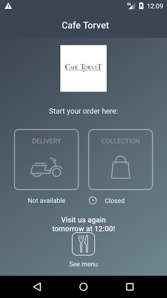 Run android online APK Cafe Torvet from MyAndroid or emulate Cafe Torvet using MyAndroid