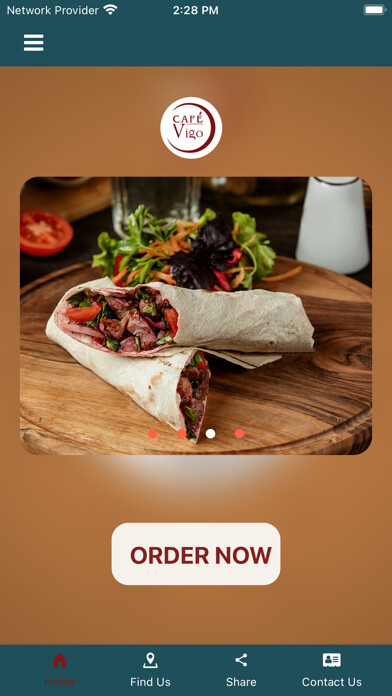 Emulate iPhone app Cafe Vigo Edinburgh using MyAndroid Emulate iPhone app Cafe Vigo Edinburgh using MyAndroid