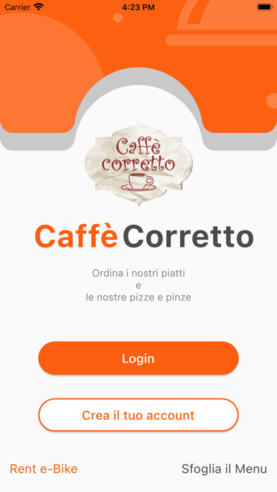 Emulate iPhone app Caffè Corretto San Venanzo using MyAndroid Emulate iPhone app Caffè Corretto San Venanzo using MyAndroid