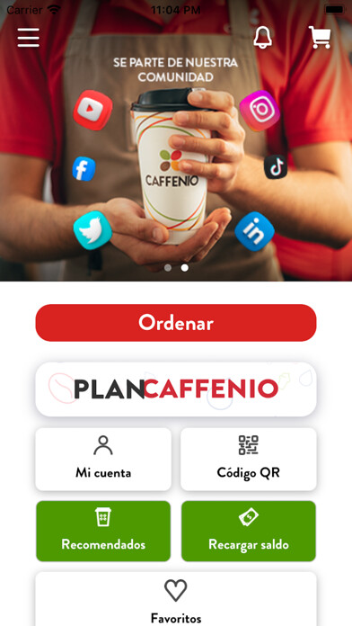 Emulate iPhone app CAFFENIO app using MyAndroid Emulate iPhone app CAFFENIO app using MyAndroid