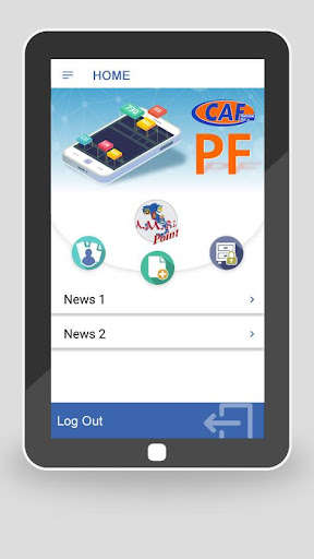 Run android online APK CAF PF from MyAndroid or emulate CAF PF using MyAndroid