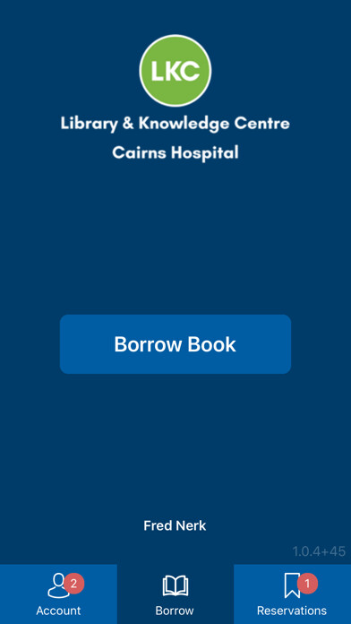 Emulate iPhone app Cairns Hospital LKC using MyAndroid