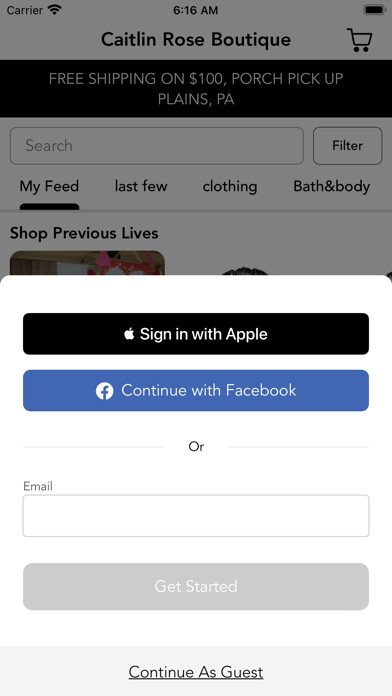 Emulate iPhone app Caitlin Rose Boutique using MyAndroid Emulate iPhone app Caitlin Rose Boutique using MyAndroid