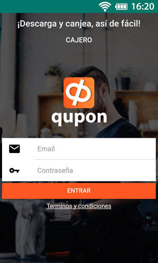 Run android online APK Cajero Qupon from MyAndroid or emulate Cajero Qupon using MyAndroid