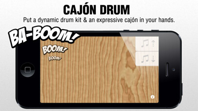 Emulate iPhone app Cajn Drum using MyAndroid