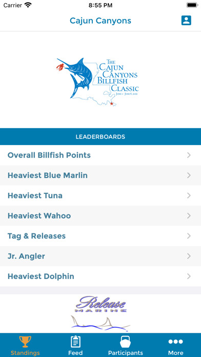 Emulate iPhone app Cajun Canyons Billfish using MyAndroid Emulate iPhone app Cajun Canyons Billfish using MyAndroid