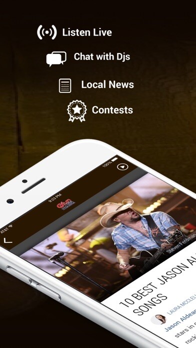 Emulate iPhone app Cajun Radio using MyAndroid