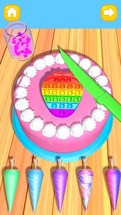 Emulate iPhone app Cake Art: Pop It Baking Games using MyAndroid Emulate iPhone app Cake Art: Pop It Baking Games using MyAndroid