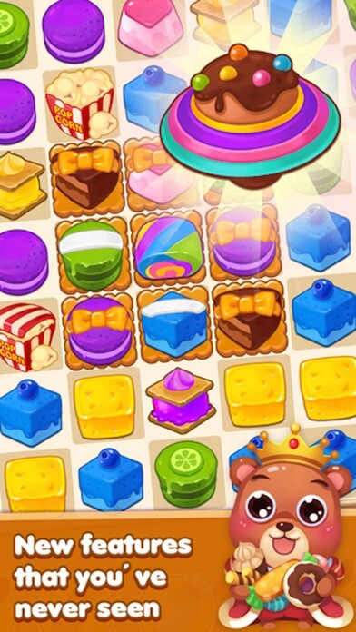 Emulate iPhone app Cake Crush - 3 match puzzle jolly splash game using MyAndroid Emulate iPhone app Cake Crush - 3 match puzzle jolly splash game using MyAndroid