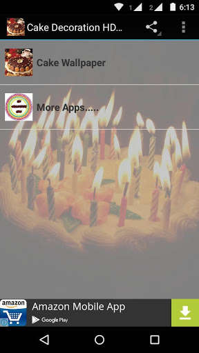 Emulate Android APK Cake Decoration HD Wallpaper