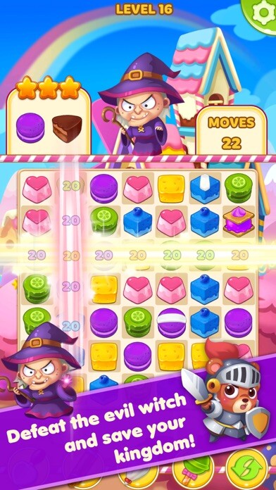 Emulate iPhone app Cake Kingdom Story: Match 3 Puzzle using MyAndroid Emulate iPhone app Cake Kingdom Story: Match 3 Puzzle using MyAndroid