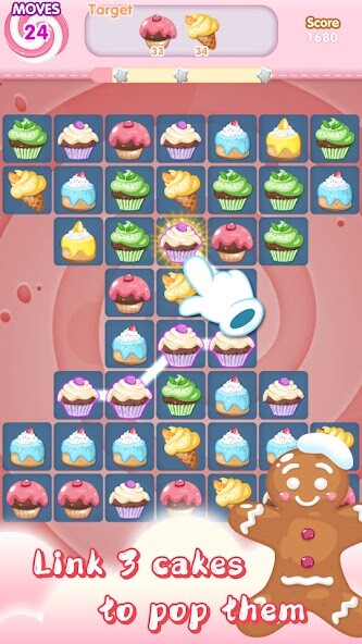 Run android online APK Cake Land - Line Match 3 from MyAndroid or emulate Cake Land - Line Match 3 using MyAndroid