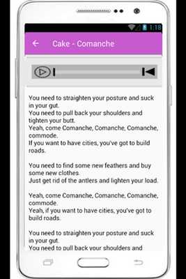 Emulate Android APK Cake Lyrics Melanie Martinez