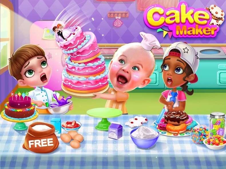 Emulate Android APK Cake Maker Emulate Android APK Cake Maker