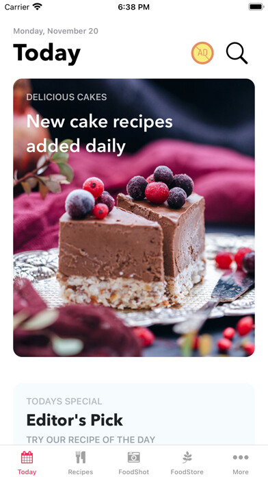 Emulate iPhone app Cake Recipes : Festive Treats using MyAndroid Emulate iPhone app Cake Recipes : Festive Treats using MyAndroid