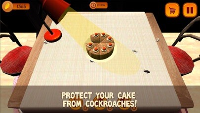 Emulate iPhone app Cake Security - Anti Cockroach using MyAndroid