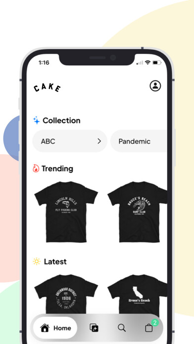 Emulate iPhone app Cake Shop App using MyAndroid
