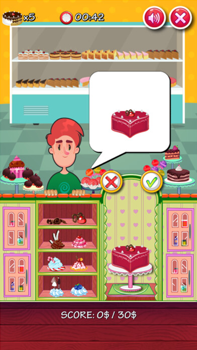 Emulate iPhone app Cake Shop: Cooking Maker Game using MyAndroid