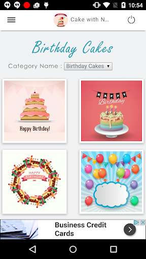 Run android online APK Cake with Name and Photo from MyAndroid or emulate Cake with Name and Photo using MyAndroid