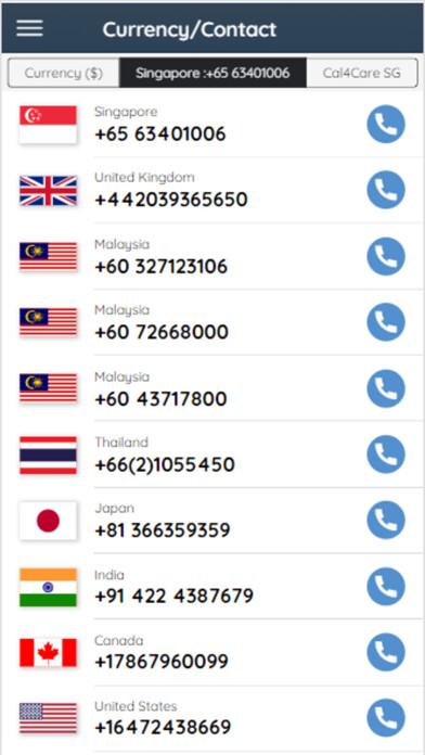 Emulate iPhone app Cal4care CMS / customer using MyAndroid Emulate iPhone app Cal4care CMS / customer using MyAndroid