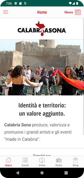 Run android online APK Calabria Sona from MyAndroid or emulate Calabria Sona using MyAndroid