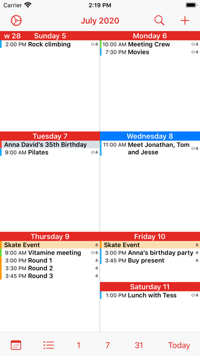 Emulate iPhone app Calalarm - Calendar using MyAndroid Emulate iPhone app Calalarm - Calendar using MyAndroid