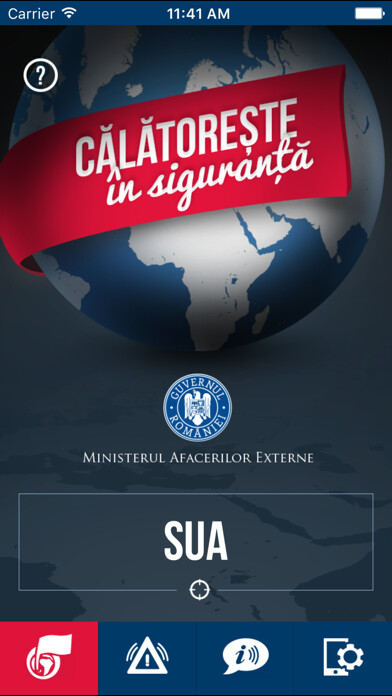 Emulate iPhone app Calatoreste in Siguranta using MyAndroid