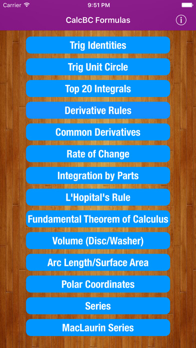 Emulate iPhone app CalcBC Formulas using MyAndroid Emulate iPhone app CalcBC Formulas using MyAndroid