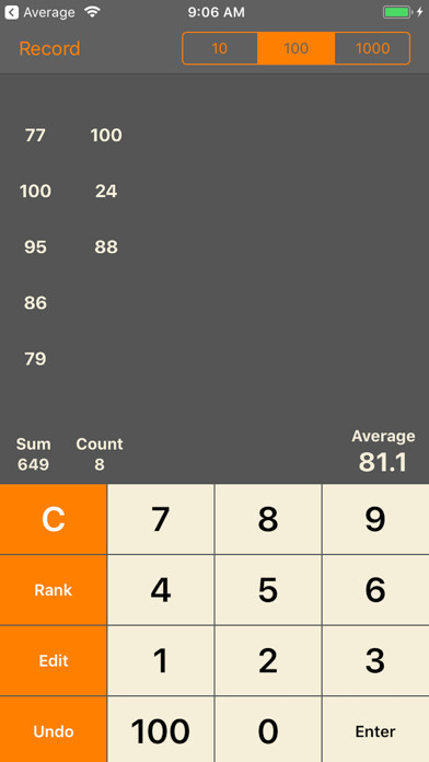 Emulate iPhone app Calc for Average Lite using MyAndroid Emulate iPhone app Calc for Average Lite using MyAndroid