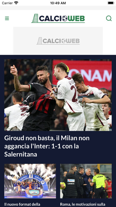 Emulate iPhone app CalcioWeb using MyAndroid Emulate iPhone app CalcioWeb using MyAndroid
