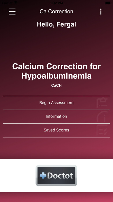 Emulate iPhone app Calcium Correction using MyAndroid Emulate iPhone app Calcium Correction using MyAndroid
