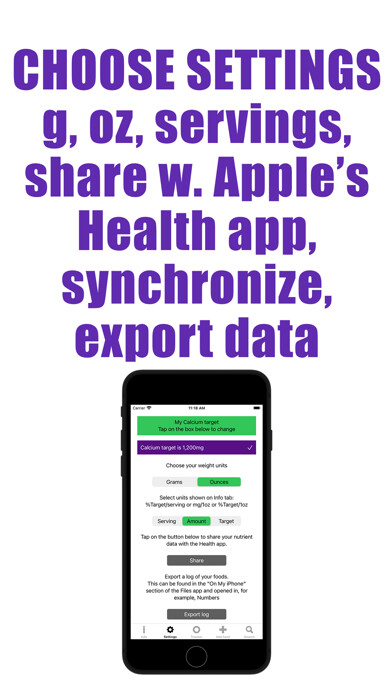 Emulate iPhone app Calcium Counter and Tracker using MyAndroid Emulate iPhone app Calcium Counter and Tracker using MyAndroid