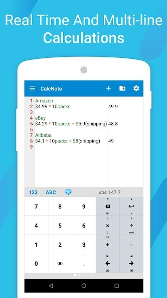 Run android online APK CalcNote - Notepad Calculator from MyAndroid or emulate CalcNote - Notepad Calculator using MyAndroid Run android online APK CalcNote - Notepad Calculator from MyAndroid or emulate CalcNote - Notepad Calculator using MyAndroid