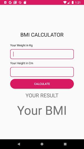 Run android online APK CalcO BMI from MyAndroid or emulate CalcO BMI using MyAndroid