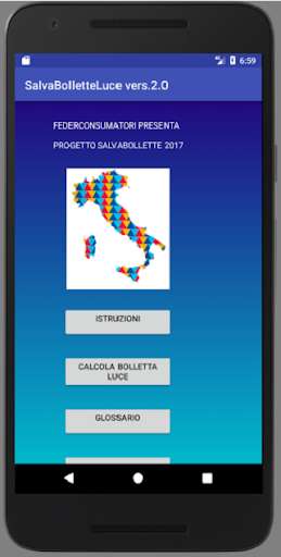 Run android online APK Calcola Bolletta Luce 2.0 from MyAndroid or emulate Calcola Bolletta Luce 2.0 using MyAndroid Run android online APK Calcola Bolletta Luce 2.0 from MyAndroid or emulate Calcola Bolletta Luce 2.0 using MyAndroid