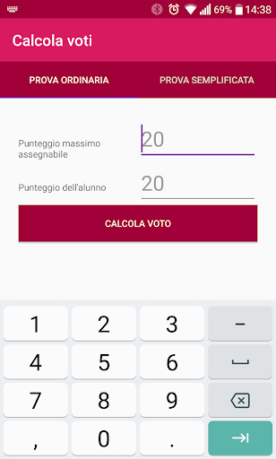 Run android online APK Calcola il voto from MyAndroid or emulate Calcola il voto using MyAndroid