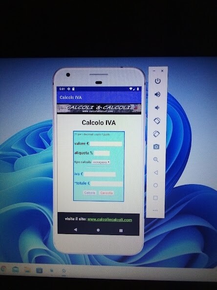 Run android online APK Calcolo IVA from MyAndroid or emulate Calcolo IVA using MyAndroid Run android online APK Calcolo IVA from MyAndroid or emulate Calcolo IVA using MyAndroid