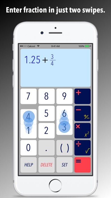 Emulate iPhone app Calcoolator of fractions using MyAndroid Emulate iPhone app Calcoolator of fractions using MyAndroid