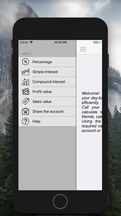 Emulate iPhone app Calc Pack using MyAndroid