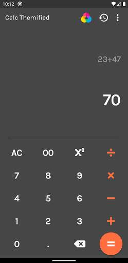 Run android online APK Calc Themified: Calculator from MyAndroid or emulate Calc Themified: Calculator using MyAndroid