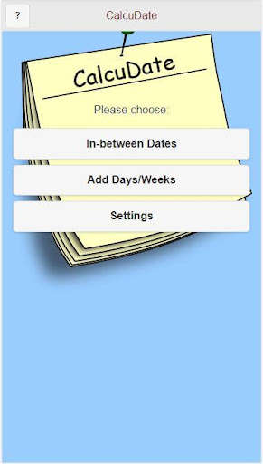 Emulate Android APK CalcuDate Emulate Android APK CalcuDate