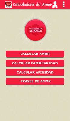 Emulate Android APK calculadora de amor Emulate Android APK calculadora de amor