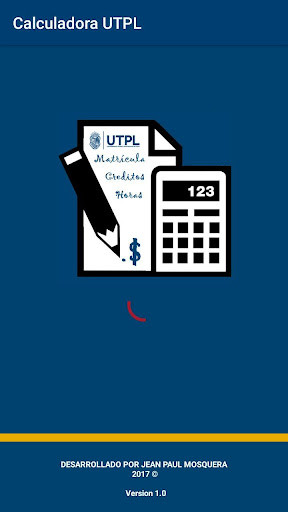 Emulate Android APK Calculadora de Matricula UTPL
